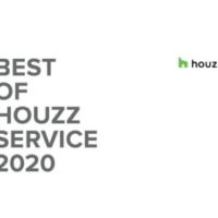 専門家紹介サイトHOUZZでサービス賞2020を獲得した書類