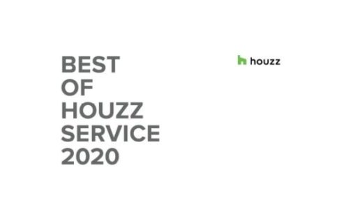 専門家紹介サイトHOUZZでサービス賞2020を獲得した書類