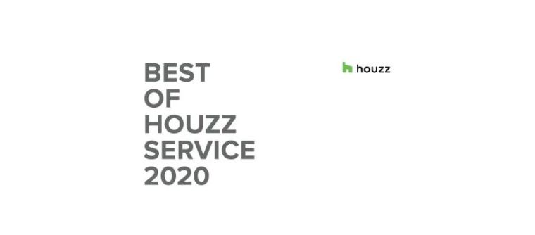 専門家紹介サイトHOUZZでサービス賞2020を獲得した書類