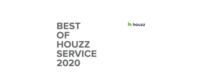 専門家紹介サイトHOUZZでサービス賞2020を獲得した書類