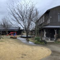 千葉県のとある幼稚園の園舎と園庭