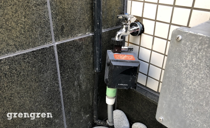 プランターガーデンの庭づくりに必須な自動潅水装置