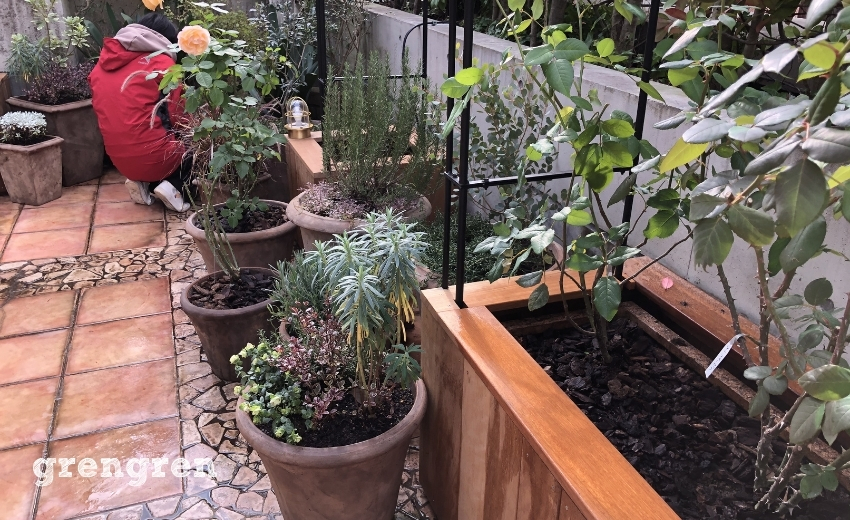 世田谷区でお庭の新しい生活スタイルを提案するローズガーデンのお庭づくり