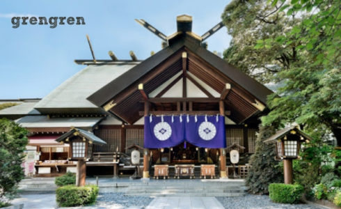2021年元旦に詣でた東京大神宮の社屋