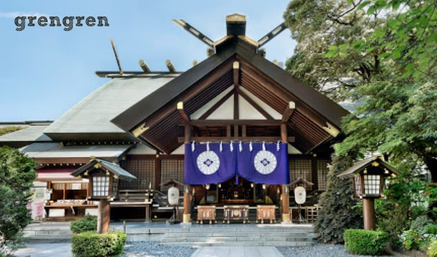2021年元旦に詣でた東京大神宮の社屋