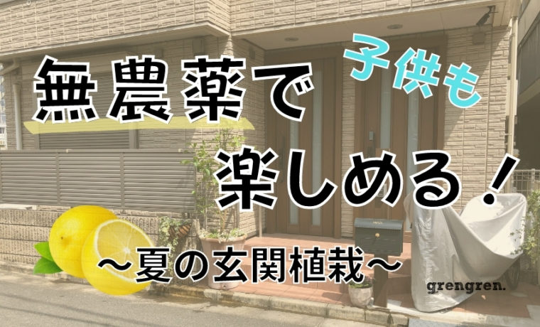 個人邸の玄関周りの植栽