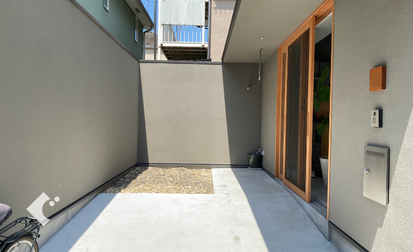 建築家が外構や植栽のことまで考えた武蔵野市の新築住宅
